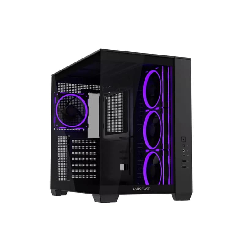 ASUS A32 PLUS Case , 4 Fan ARGB - Black - Image 1